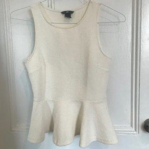 H&M Peplum Top